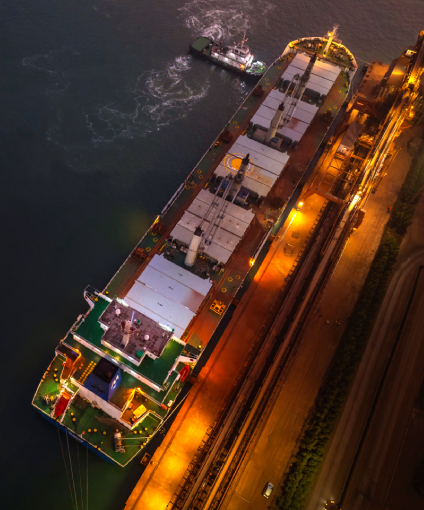 Ports, Airports, and Power Plants 